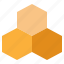 propolis, honey, honeycomb, bee, structure, hexagon 