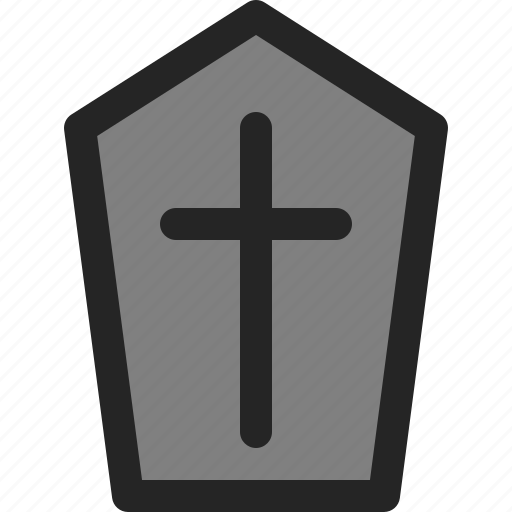 Coffin, tomb, wooden, death, funeral, cemetery icon - Download on Iconfinder