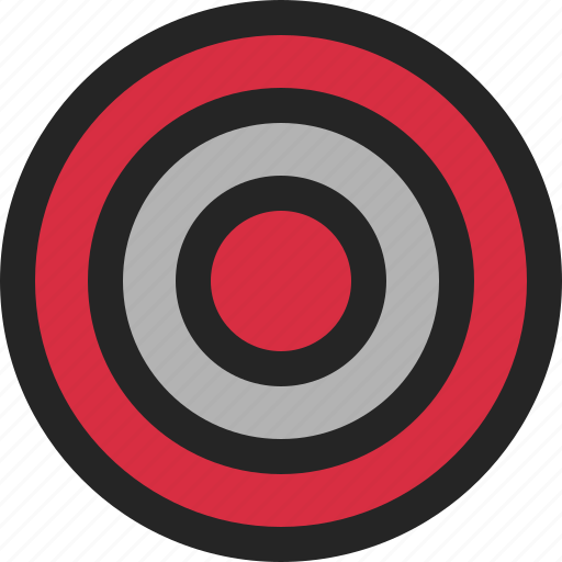 Dartboard, bullseye, target, goal, focus, aim icon - Download on Iconfinder