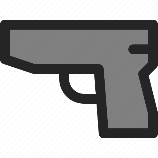Gun, weapon, war, shoot, pistol, handgun icon - Download on Iconfinder