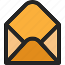 letter, envelope, message, send, mail, e, open