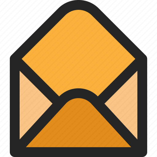 Letter, envelope, message, send, mail, e, open icon - Download on Iconfinder