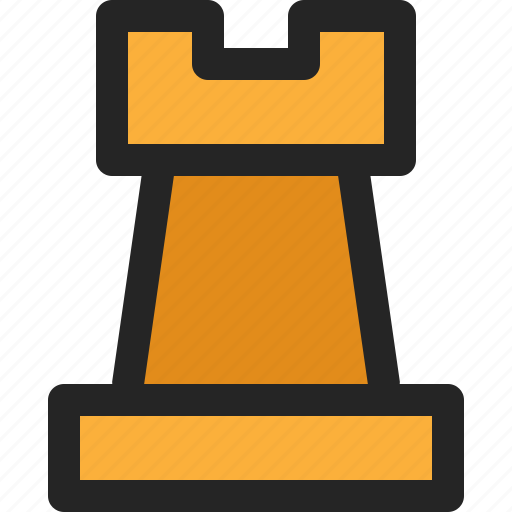 Strategy, chess, business, marketing, rook, piece, game icon - Download on Iconfinder