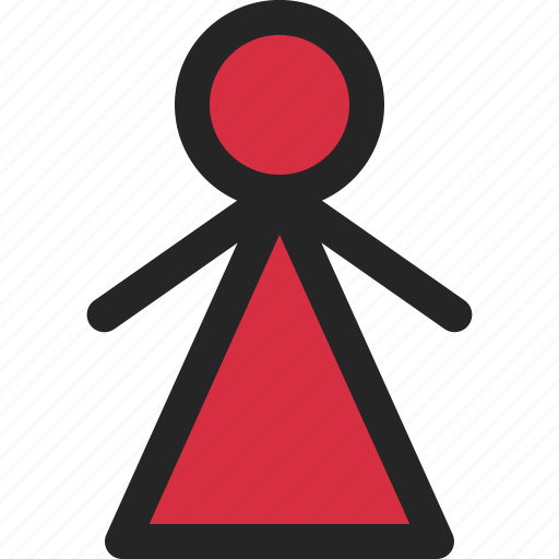 Woman, female, stick, gender, sex, girl icon - Download on Iconfinder