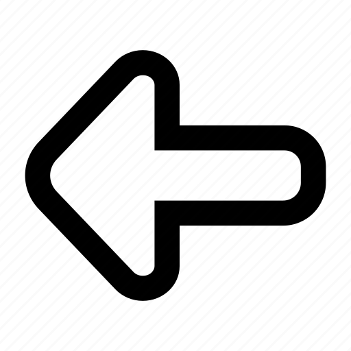 Arrowleft, arrow, left, turn left icon - Download on Iconfinder