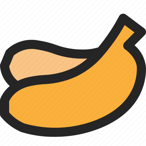 Banana, bunch, tropical, fruit, healthy, ripe, vegan icon - Download on Iconfinder