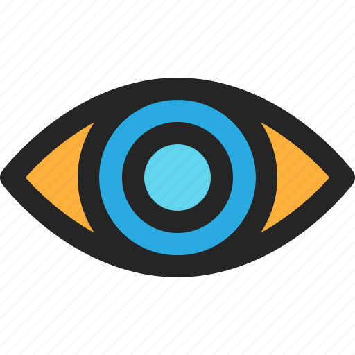 Eye, eyeball, eyesight, vision, optical, human, look icon - Download on Iconfinder