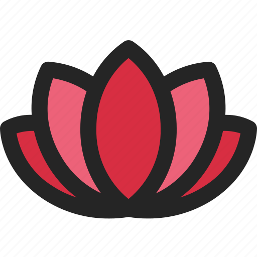 Lotus, flower, water, lily, yoga, spa, nature icon - Download on Iconfinder