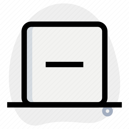 Minus, square, basic, remove icon - Download on Iconfinder
