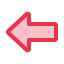 left, arrow, back, previous, ui 