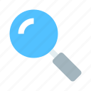 find, magnifying glass, zoom