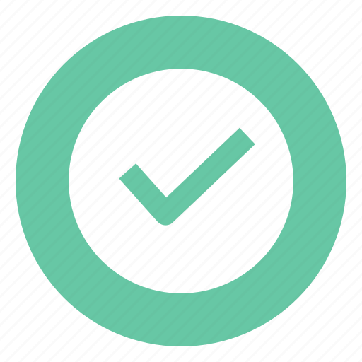 Check mark, done, ok, tick mark icon - Download on Iconfinder
