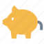 pig, piggy bank, savings, finance, money 