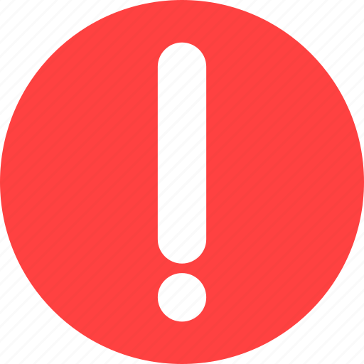 Alert, attention, danger, error, exclamation icon - Download on Iconfinder