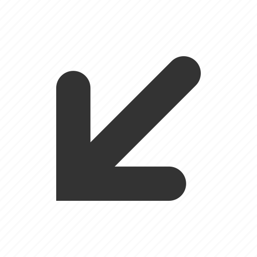 Arrow, arrows, bottom, direction, down, left icon - Download on Iconfinder