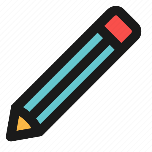 Basic, pencil, ui, draw, edit, pen, writing icon - Download on Iconfinder