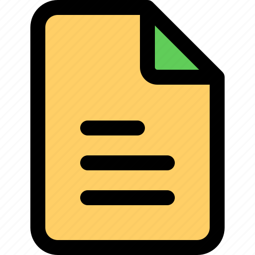 File, document, computer, paper, folder icon - Download on Iconfinder