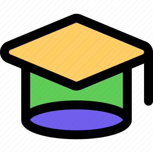 Mortarboard, graduation, education, academic, college icon - Download on Iconfinder