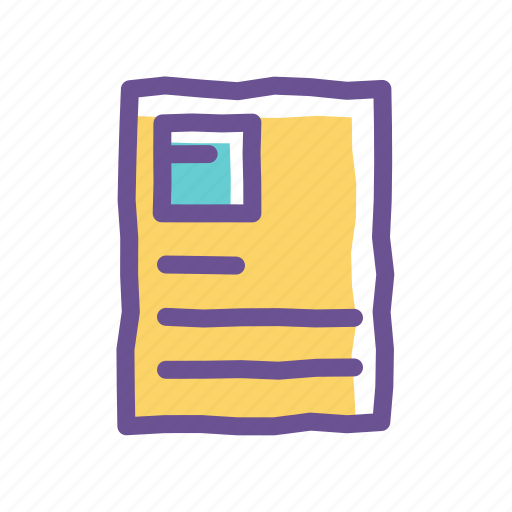 Attach, document, file, note, page, paper icon - Download on Iconfinder