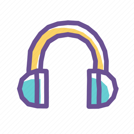 Earphone, headset, listen, music, sound, speaker, stereo icon - Download on Iconfinder