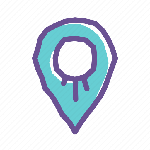 Gps, location, map, marker, navigation, pointer, travel icon - Download on Iconfinder