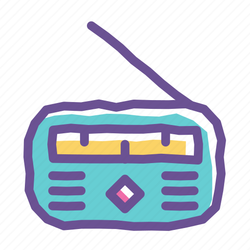 Entertainment, fm, music, radio, sound, speaker, station icon - Download on Iconfinder