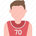 basketball, player, athlete, avatar