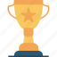 trophy, achievement, award, cup, prize, star, winner 