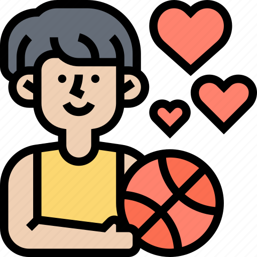 Basketball, love, passion, athlete, lifestyle icon - Download on Iconfinder