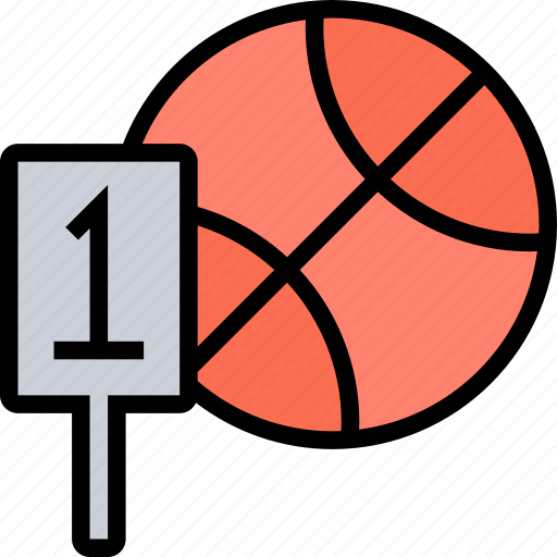 Foul, marker, judge, basketball, game icon - Download on Iconfinder