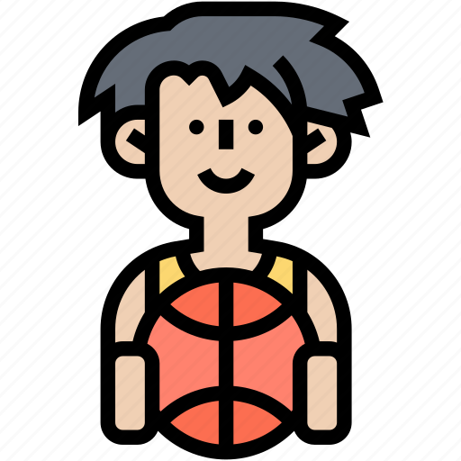 Player, athlete, basketball, sports, activity icon - Download on Iconfinder