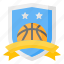 badge, emblem, shield, team, club, basketball, sport 