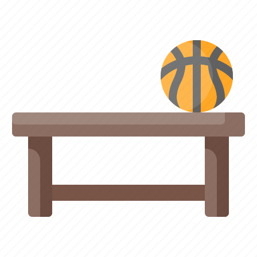 Bench, chair, seat, team, basketball, ball, sport icon - Download on Iconfinder