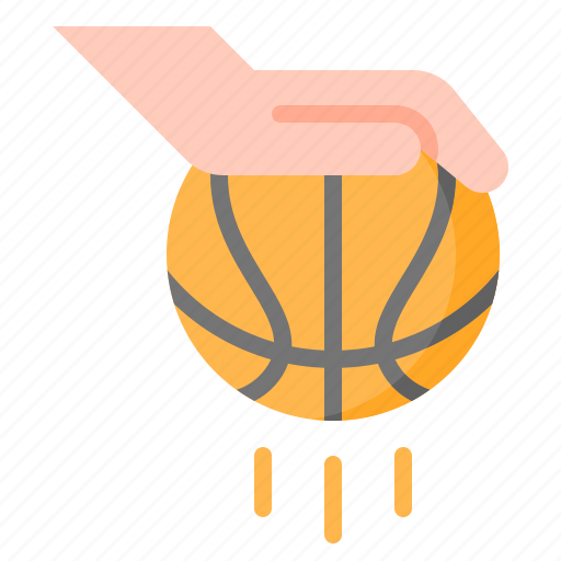 Dribble, basketball, ball, hand, trick, play, sport icon - Download on Iconfinder