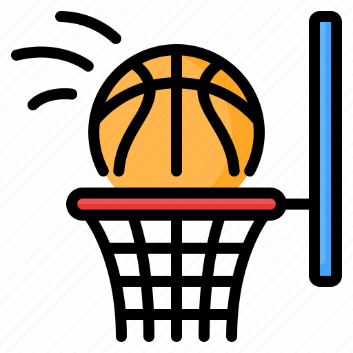 Shoot, shooting, goal, point, basketball, ball, hoop icon - Download on Iconfinder