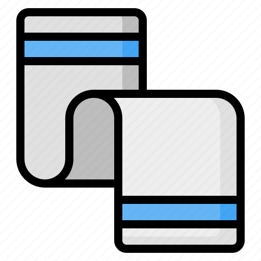 Towel, dry, wiping, clean, cleaning, bath, bathroom icon - Download on Iconfinder