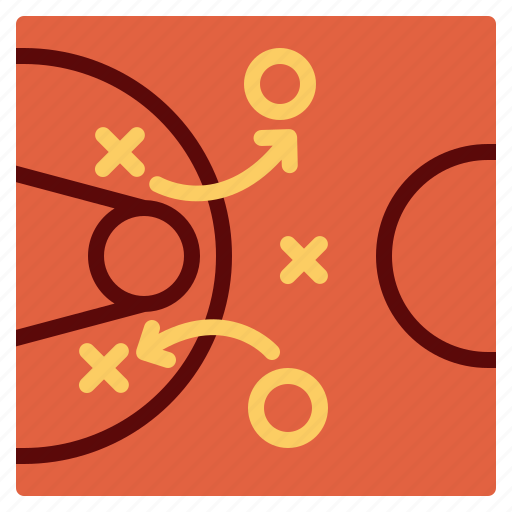 Ball, basketball, board, court, plan, sport, strategy icon - Download on Iconfinder