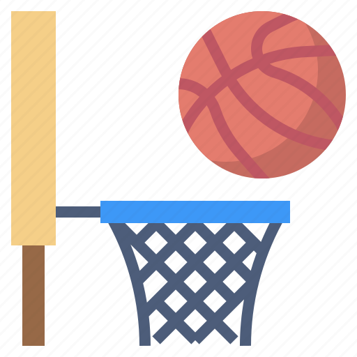 Ball, basket, basketball, clock, hoop, player, shoot icon - Download on Iconfinder