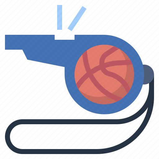 Baskesball, compet, instrument, referee, sports, whistle, whistles icon - Download on Iconfinder