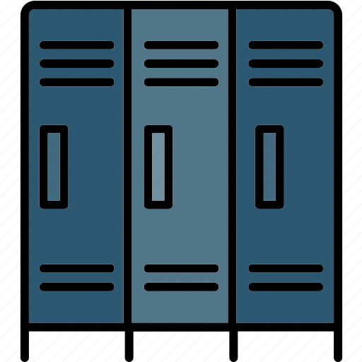 Lockers, cabinet, locker, school, safe icon - Download on Iconfinder
