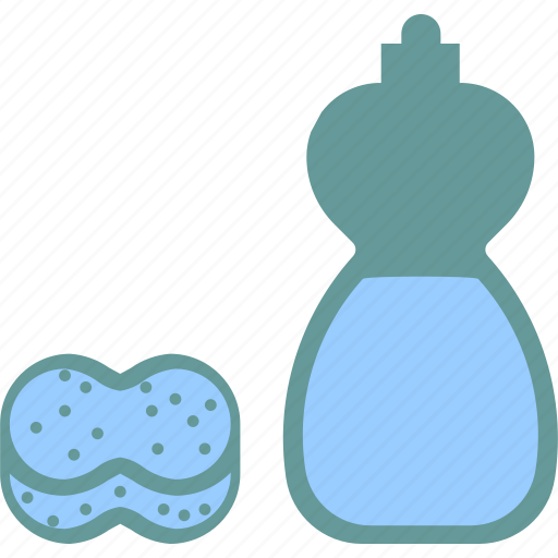Cleaner, cleaning, detergent, sponge icon - Download on Iconfinder
