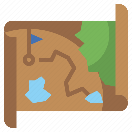 Direction, geography, map, orientation, pin, places, position icon - Download on Iconfinder
