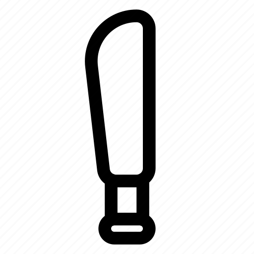 Knife, machete, chop, blade, melee, weapon icon - Download on Iconfinder