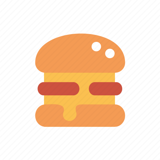 Barbecue, bbq, burger, food, hamburger, colored icon - Download on Iconfinder