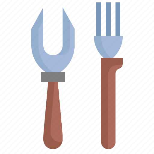 Fork, barbeque, eating, tools, utensils, cooking, equipment icon - Download on Iconfinder