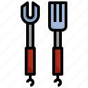 fork, bbq, barbeque, eating, tools, utensils, cooking, equipment