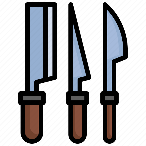 Knife, cutting, tools, utensils, cooking, equipment, cutlery icon - Download on Iconfinder