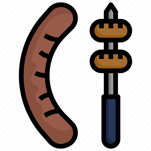 Sausage, barbeque, food, restaurant, meat, grilled icon - Download on Iconfinder