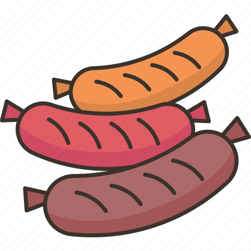 Sausage, grill, barbecue, tasty, food icon - Download on Iconfinder