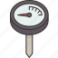 thermometer, meat, cooking, hot, indicator 